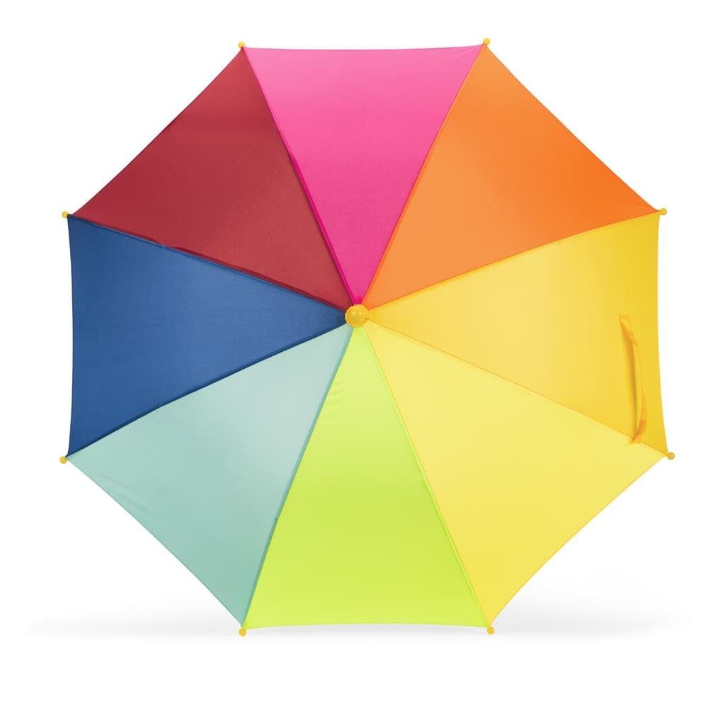 OLIVIA. Guarda-chuva colorido para criança de 19" em poliéster 190T — Sortido