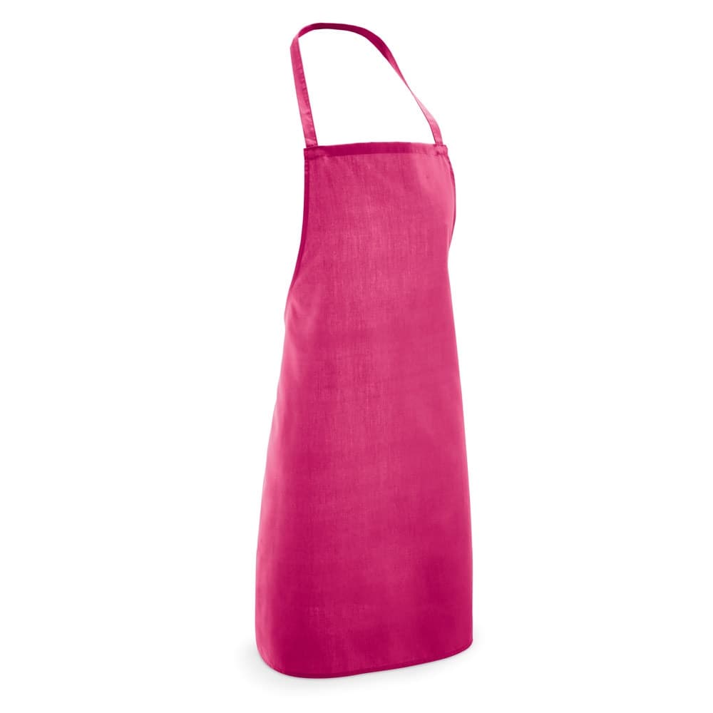 CURRY. Avental em algodão e poliéster (180 g/m²) — Rosa